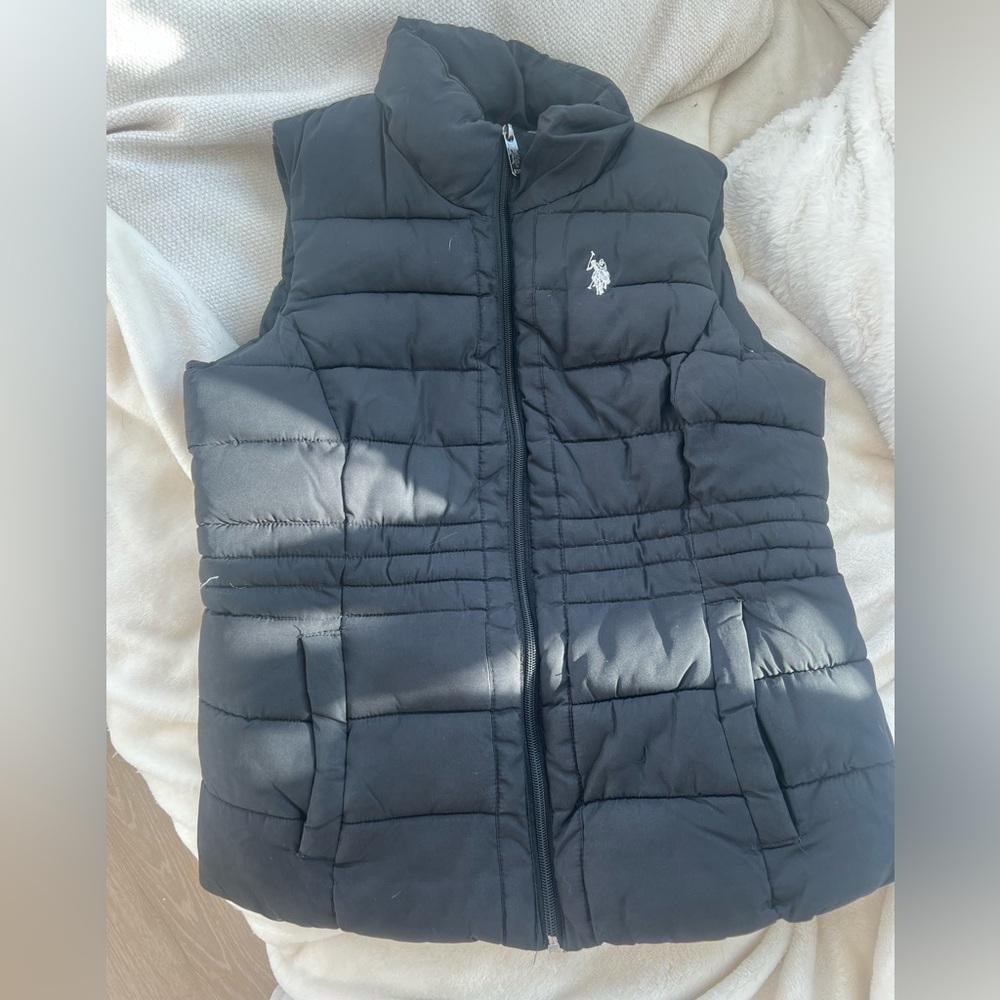 Equestrian black vest